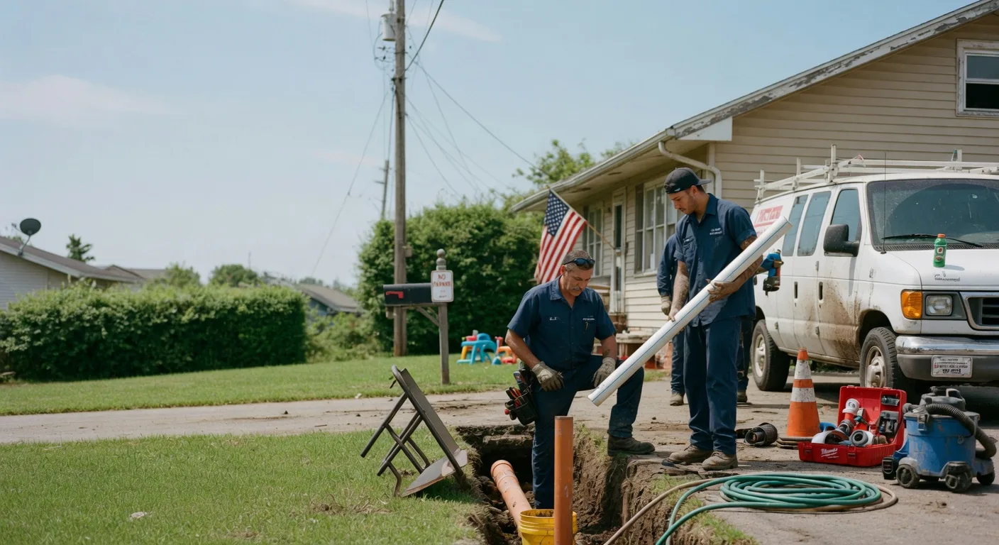 Sewer Line Inspection in Hitchcock, TX